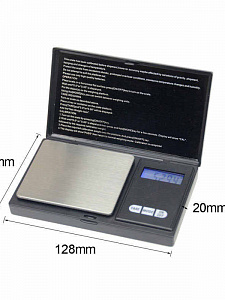 Весы кухонные электронные высокоточные мини до 100 г точностью 0.01 г Орбита OT-HOW06